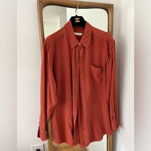 Equipment silk blouse